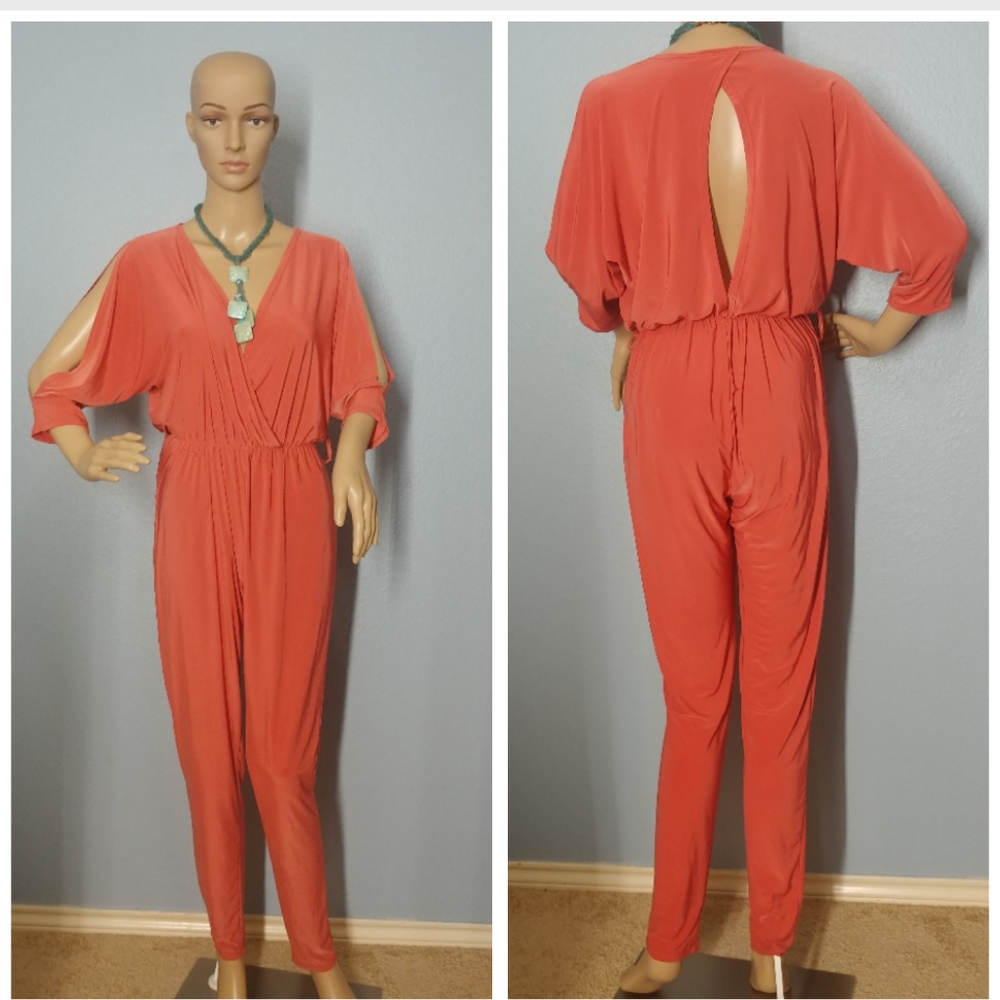 Good times Jumpsuit beautiful coral color